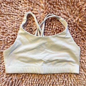 ATHLETA GIRL strappy racerback sports bra